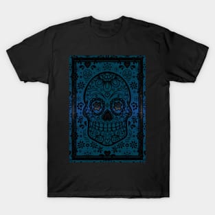 Gold sugar skull T-Shirt